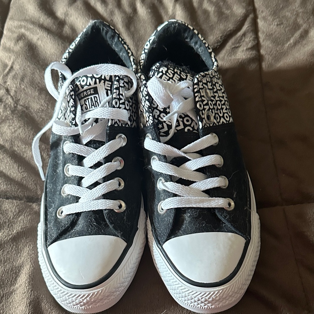 Converse Womens Sneakers in Black and White